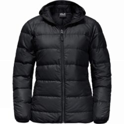 Jack Wolfskin Womens Helium Stardust Jacket Black